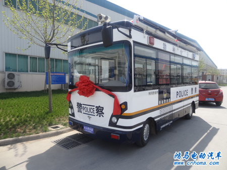 黑龍江勃利縣鴻馬移動(dòng)警務(wù)室發(fā)車—優(yōu)化警務(wù)配置 和諧警民關(guān)系