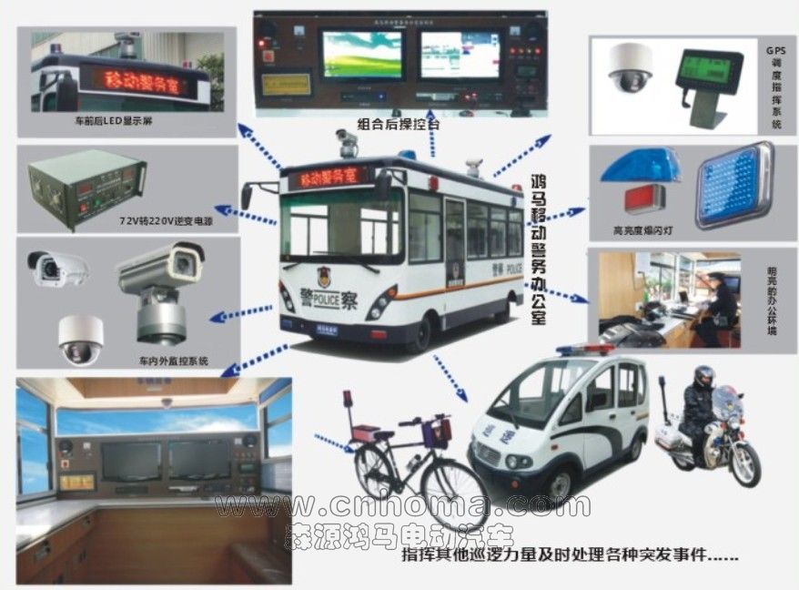 電動(dòng)流動(dòng)警務(wù)室